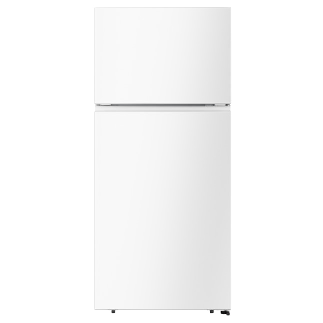 Hisense 18-cu ft Top-Freezer Refrigerator (White) HRT180N6AWD at