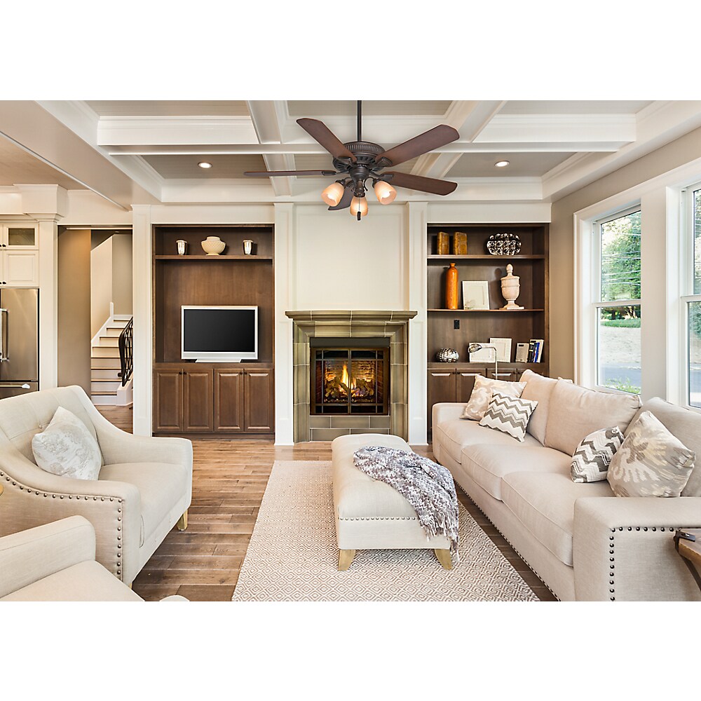 Casablanca Ainsworth 54-in Onyx Bengal Bronze Indoor Downrod or