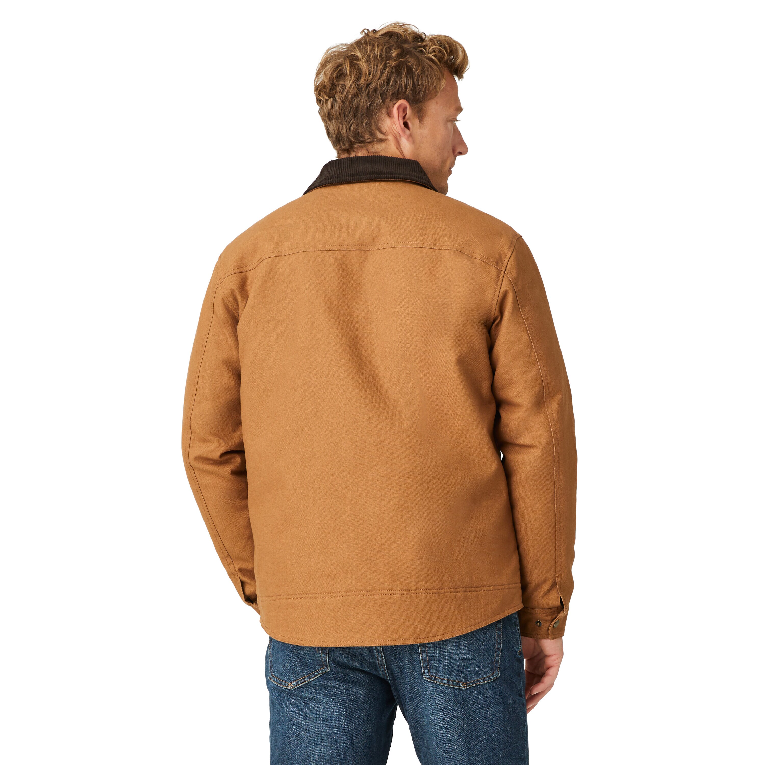Free Country Men's Brown Polyester Panel Jacket (Xx-large) 393