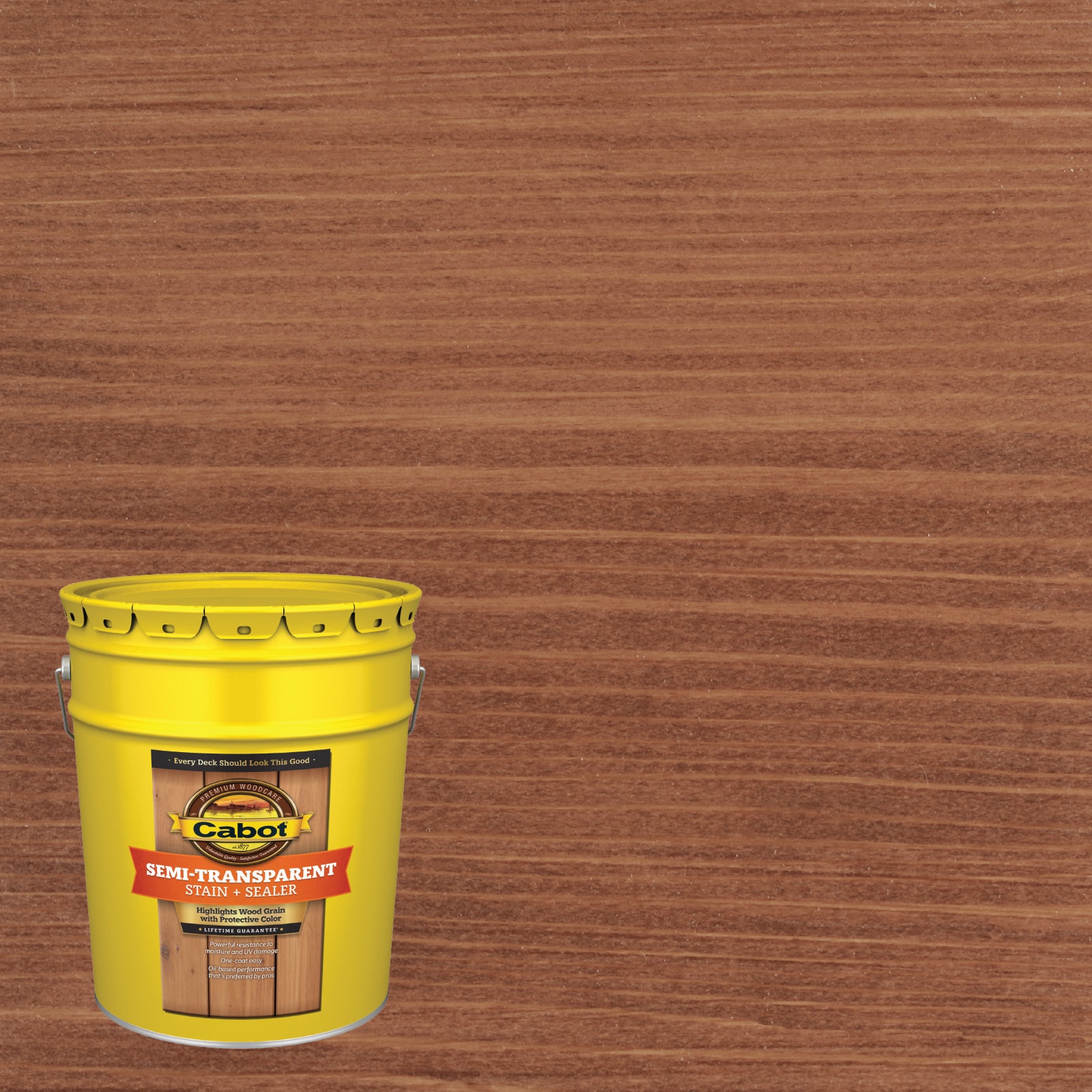 Cabot Mission Brown Semi-transparent Exterior Wood Stain and