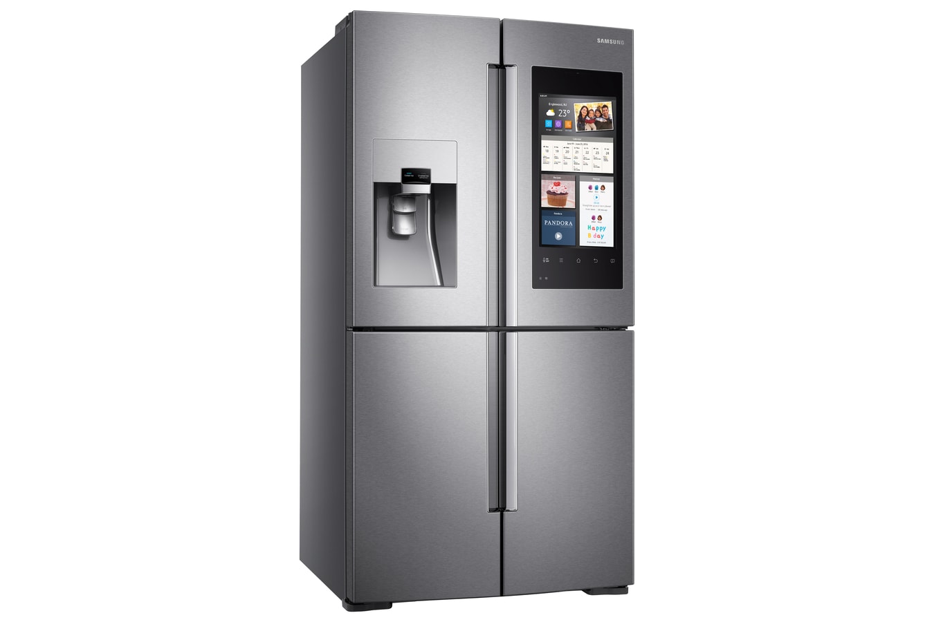 Samsung 4-Door Flex with Family Hub 27.9-cu ft 4-Door French Door