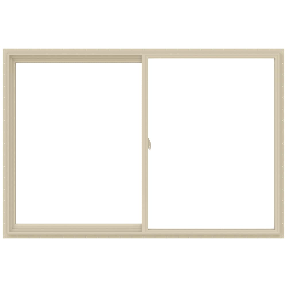 JELD-WEN V-2500 71-1/2-in x 47-1/2-in Almond Exterior Almond