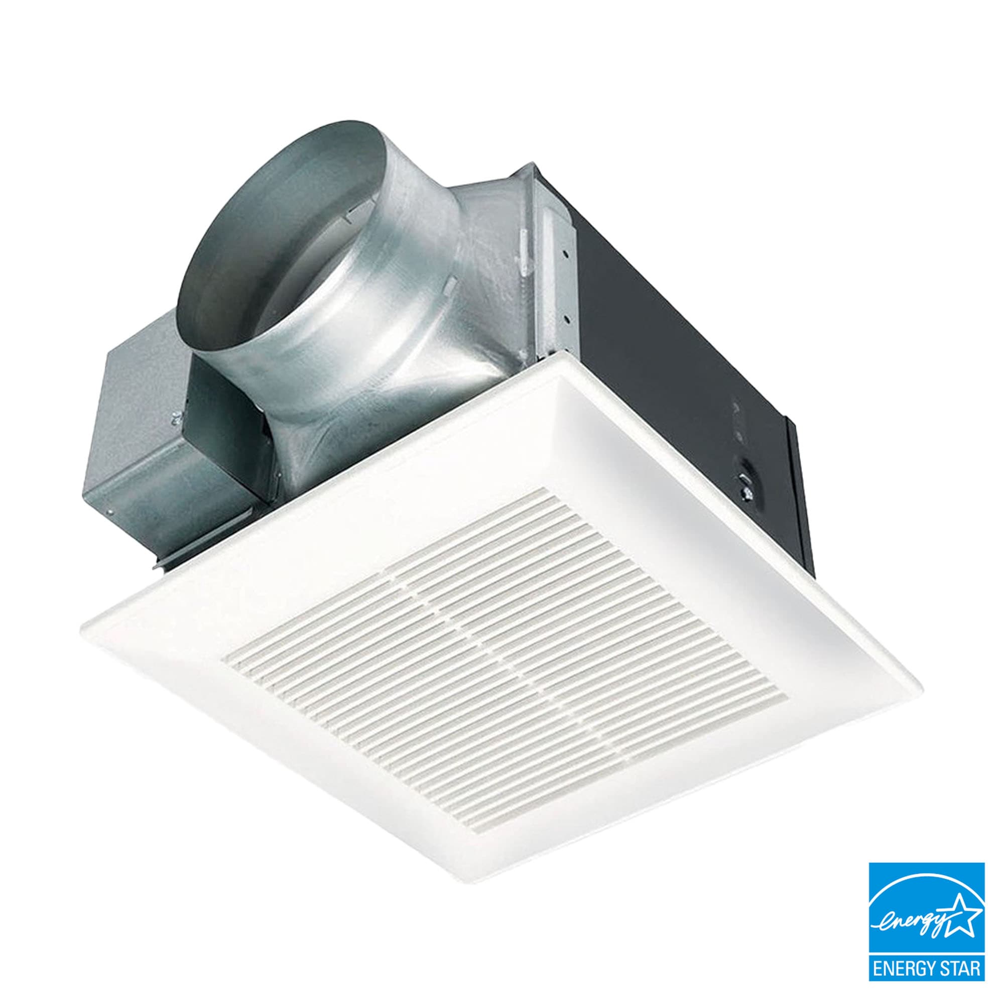 Panasonic WhisperCeiling 1.3-Sone 190-CFM White Bathroom Fan