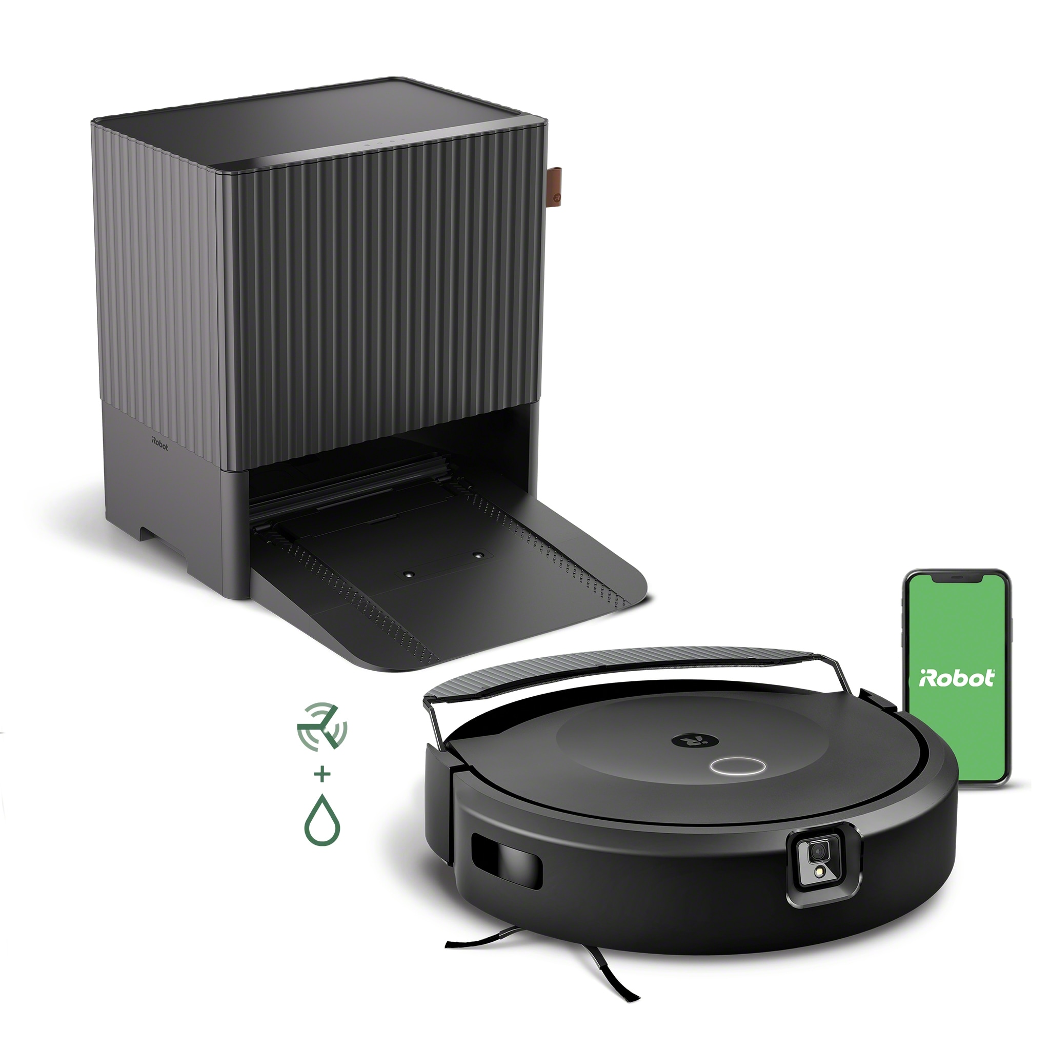 iRobot Auto Charging Self Emptying Pet Robotic Vacuum and Mop