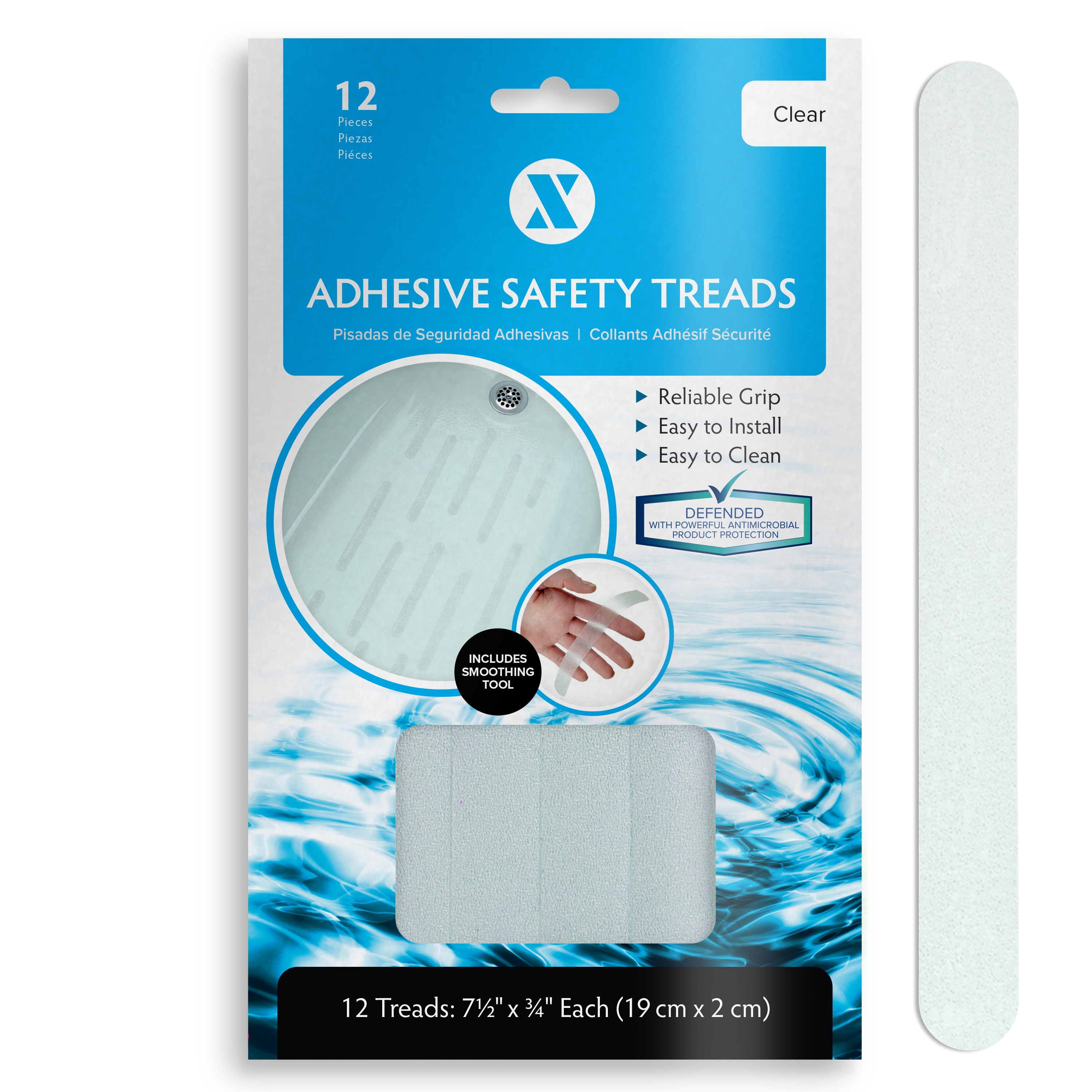 SlipX Solutions Clear Adhesive Treads 03624 at Lowes.com
