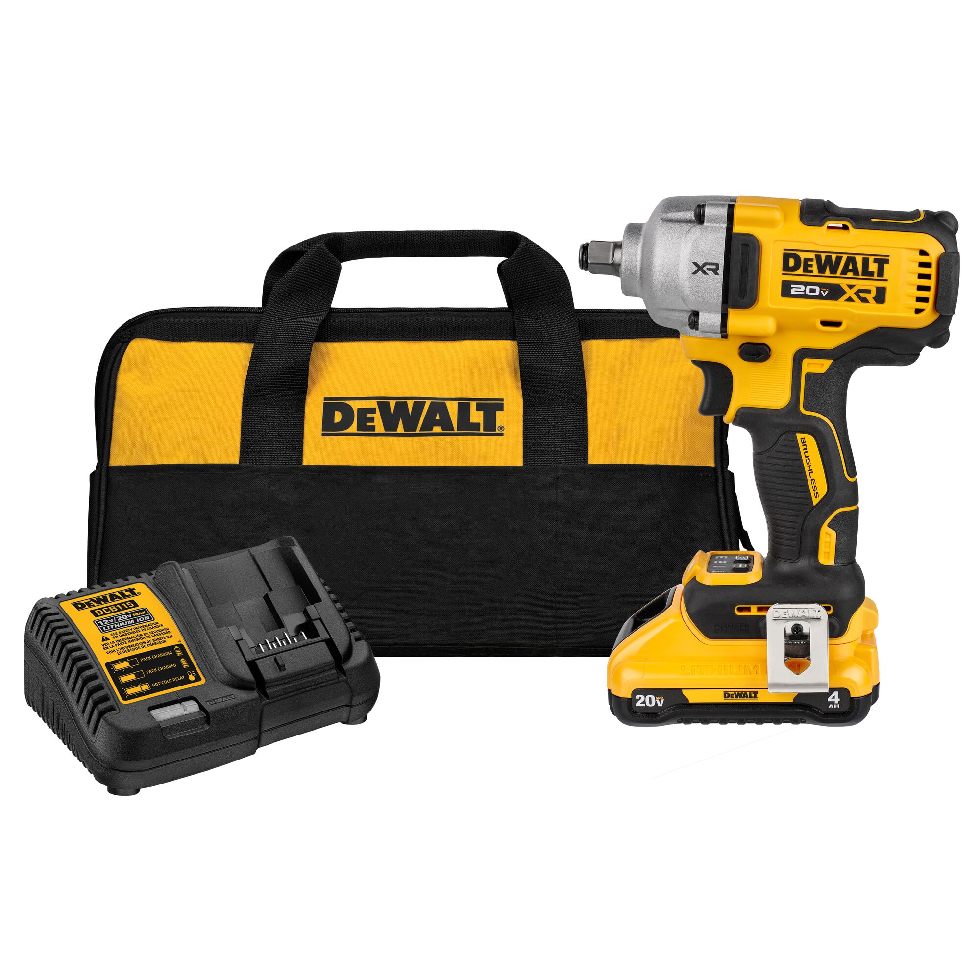 DEWALT XR 20-volt Max Variable Brushless 1/2-in Drive Cordless