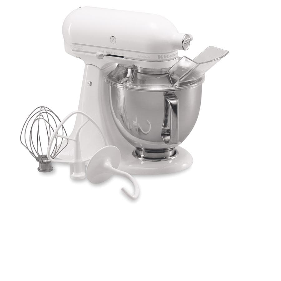 KitchenAid Artisan Series 5-Quart 10-Speed White-on-white