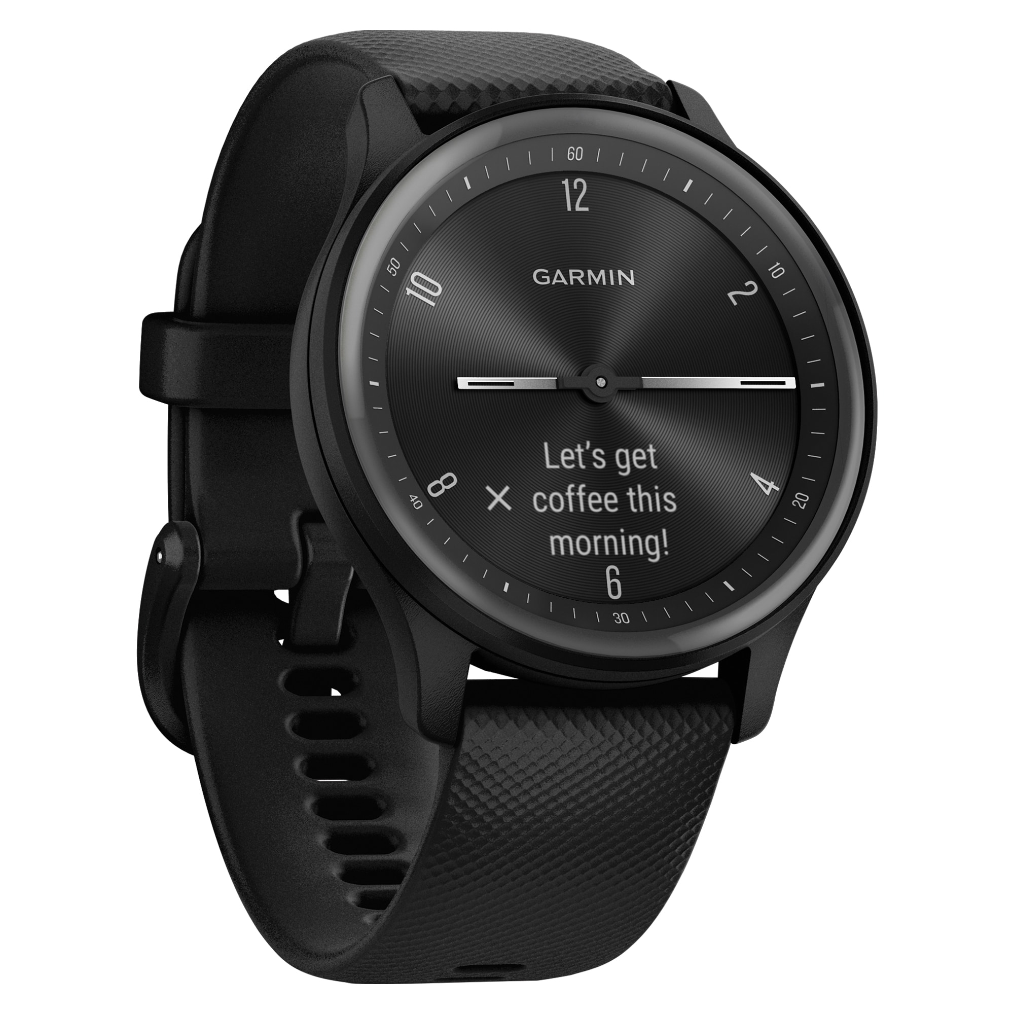Garmin vivomove Sport Smart Watch with Step Counter, Heart Rate
