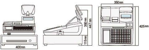 東芝テック電子レジスター FS-1550