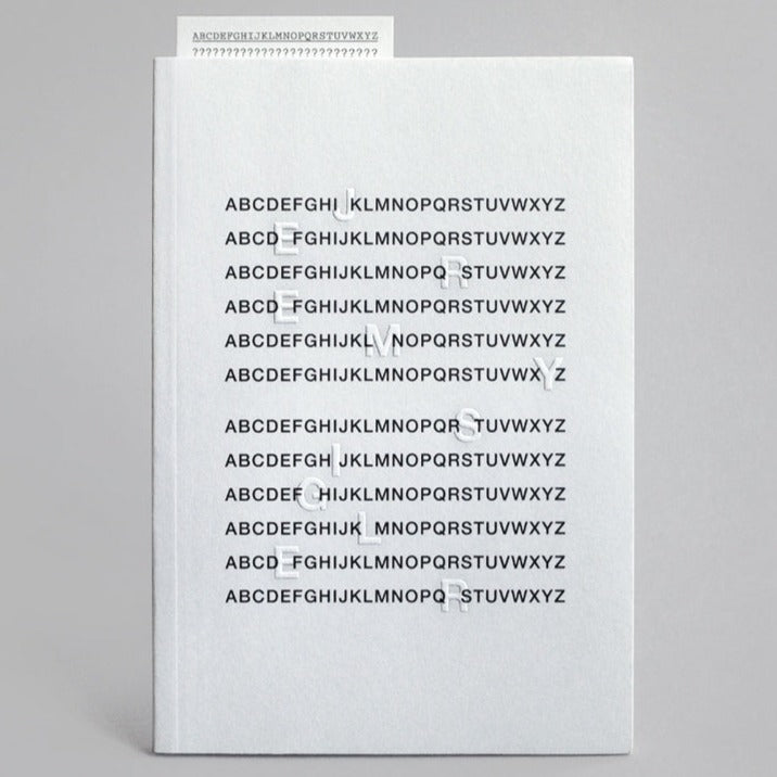 Jeremy Sigler: ABCDEFGHIJKLMNOPQRSTUVWXYZ – MOCA Store