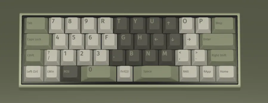 EPOMAKER TH40レビュー】たったの44キー。数字キーすら省かれた40%配列