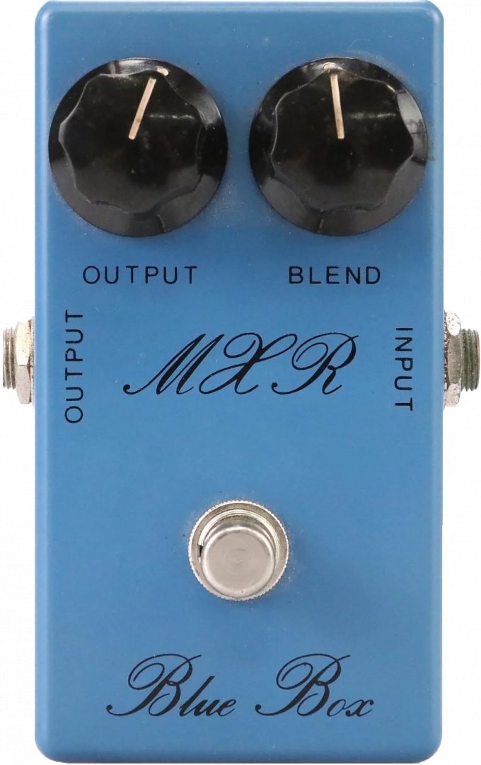 MXR M103 Blue Box Script Reissue - Pedal on ModularGrid