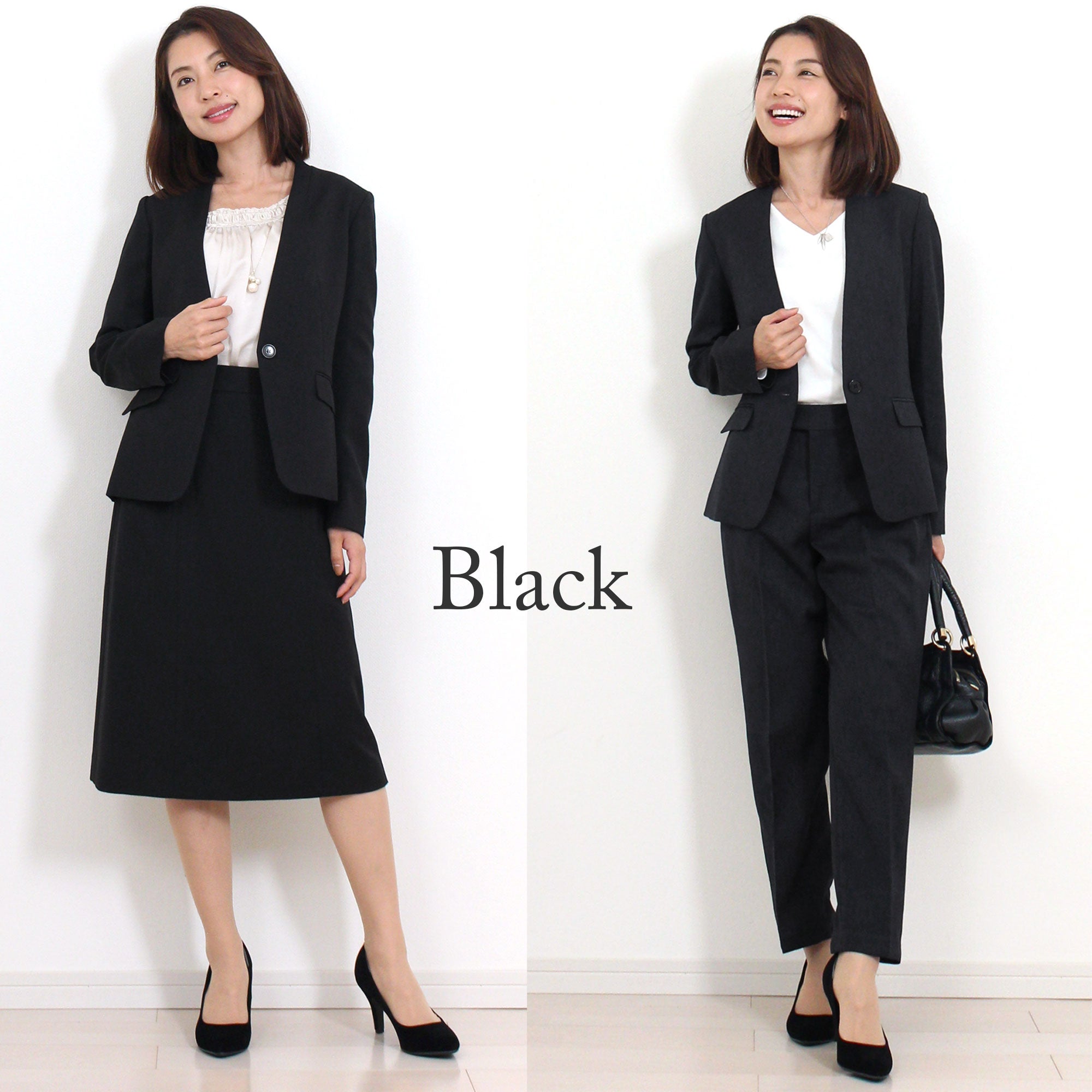 スーツ レディース おしゃれ 3点スーツ 洗濯機 洗える ストレッチ 40代
