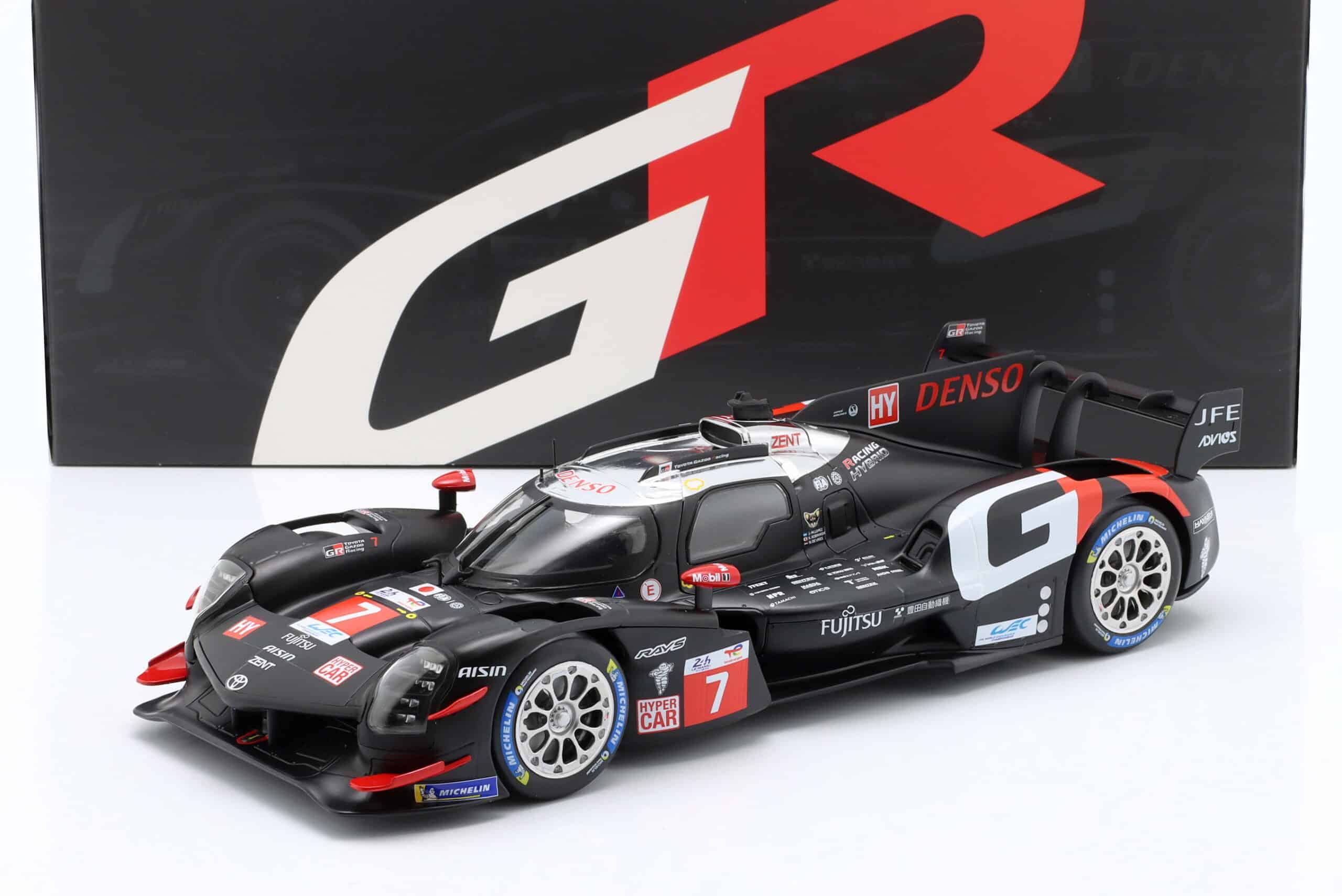 Ixo - 1:18 Toyota GR010 Hybrid No.7 2nd Place 24h Le Mans 2024