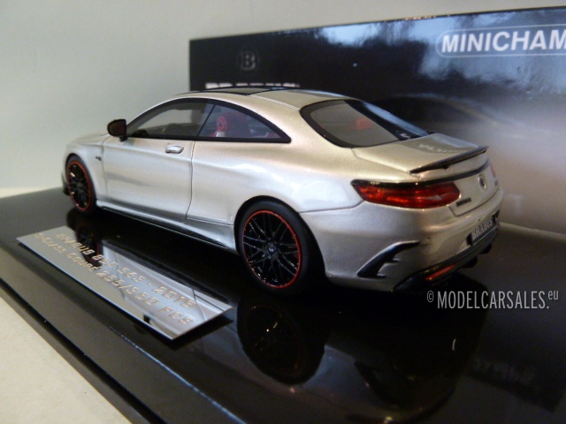 Brabus Mercedes Benz 850 S63 AMG S-Class Coupe Grey Metallic 1:43