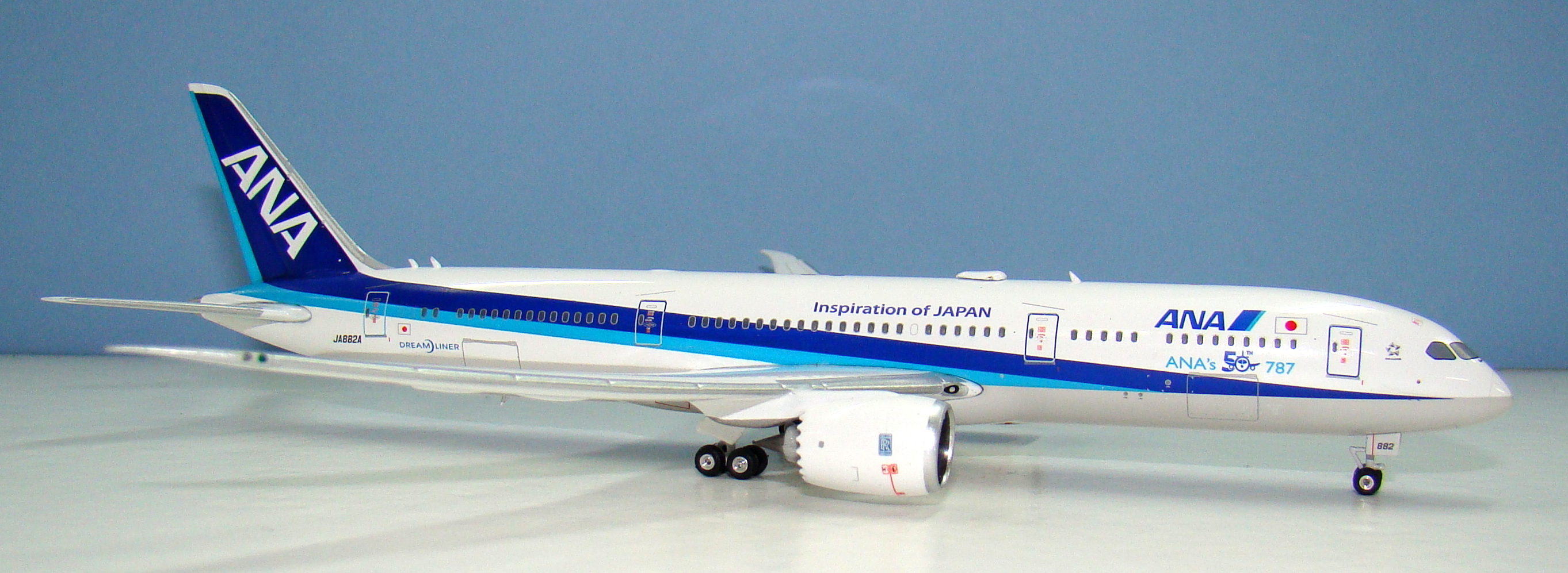 1:400 ANA 787-9 全日空 ボーイング 787 JA882A 1/400 B787-9 ANA 導入