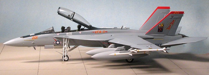 Hasegawa 1/48 F-18F Super Hornet, by Scott Van Aken