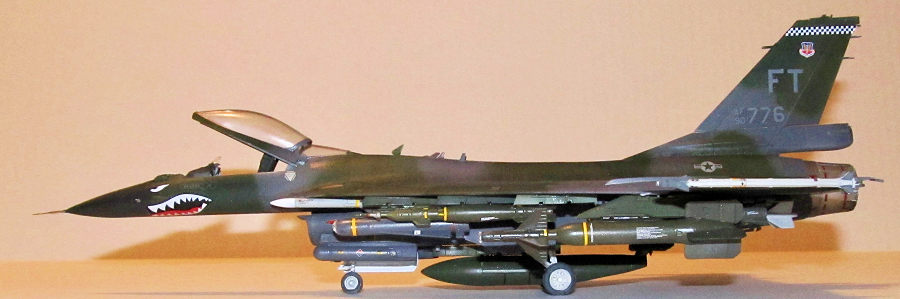 Skunkworks 1/48 F-16XL, by Dan Lee