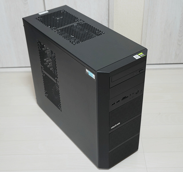 ドスパラクリエイターパソコンraytrek ZF 24万円するPCの実力実機