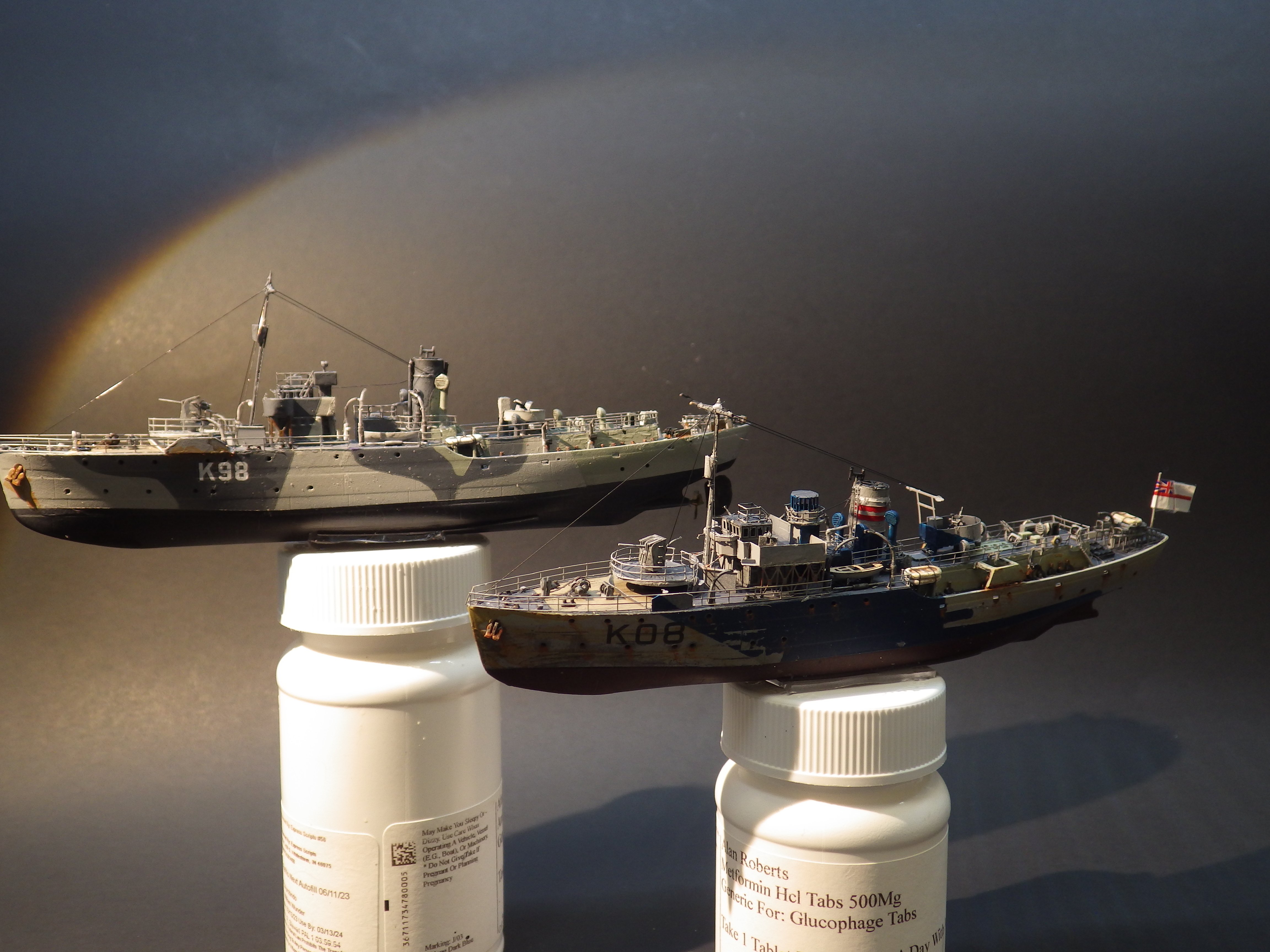 HMS Spiraea and HMS Zinnia by king derelict - FINISHED - Mirage