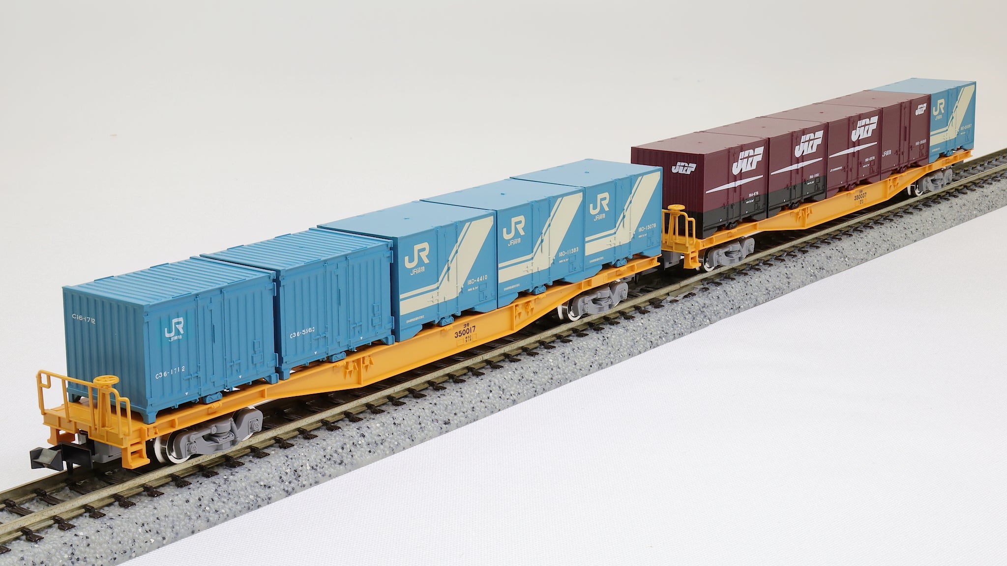 KTM 【6378】鉄道模型 HOゲージ エンドウ コキ 貨車 5520 コンテナ HO