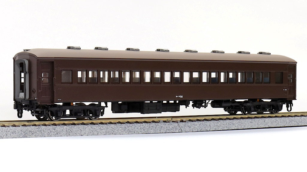 天賞堂 [57060] スハフ32形2000番代（EG車）丸屋根ぶどう色2号 原形扉