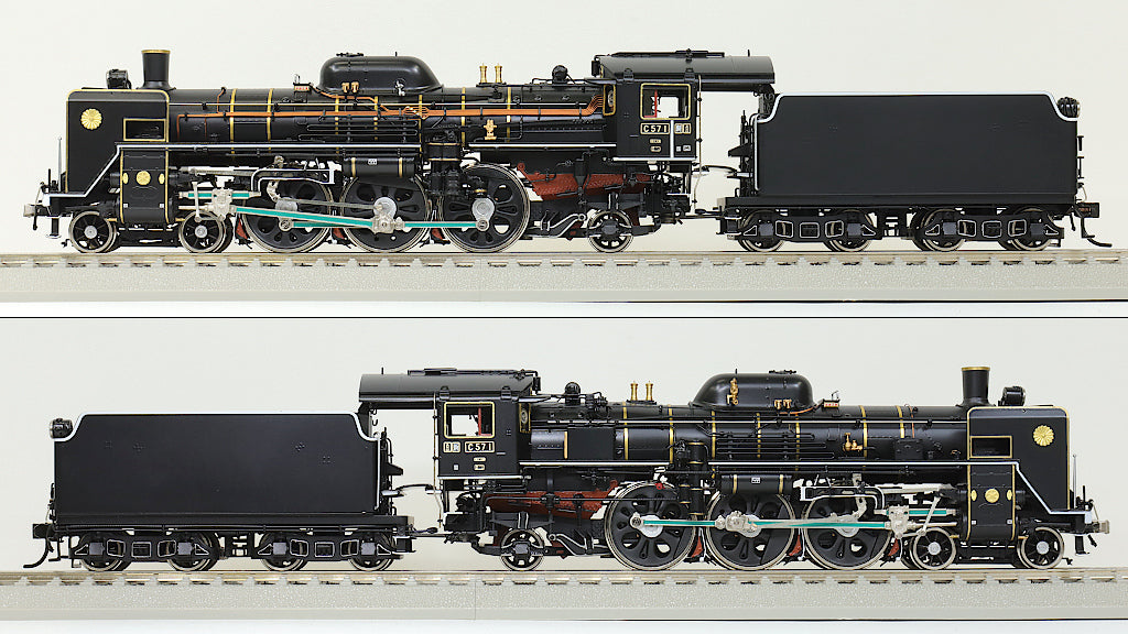 天賞堂 [11092] C57形蒸気機関車 1号機 お召仕様 (1:80 16.5mm/HO