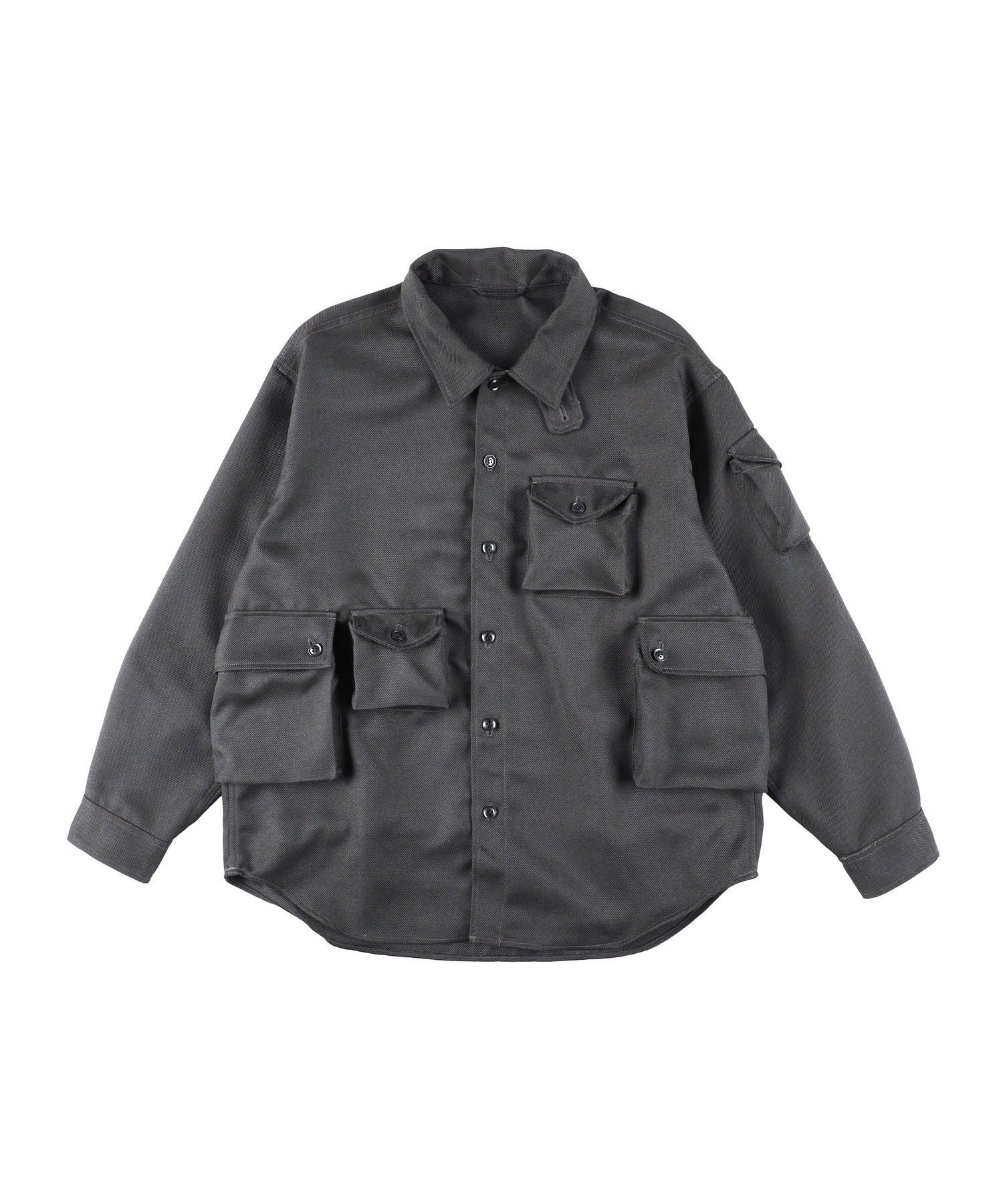 T／TWEED UTILITY CPO SHIRT