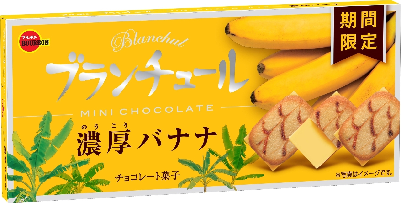 中評価】ブルボン ブランチュールミニチョコレート 濃厚バナナの感想
