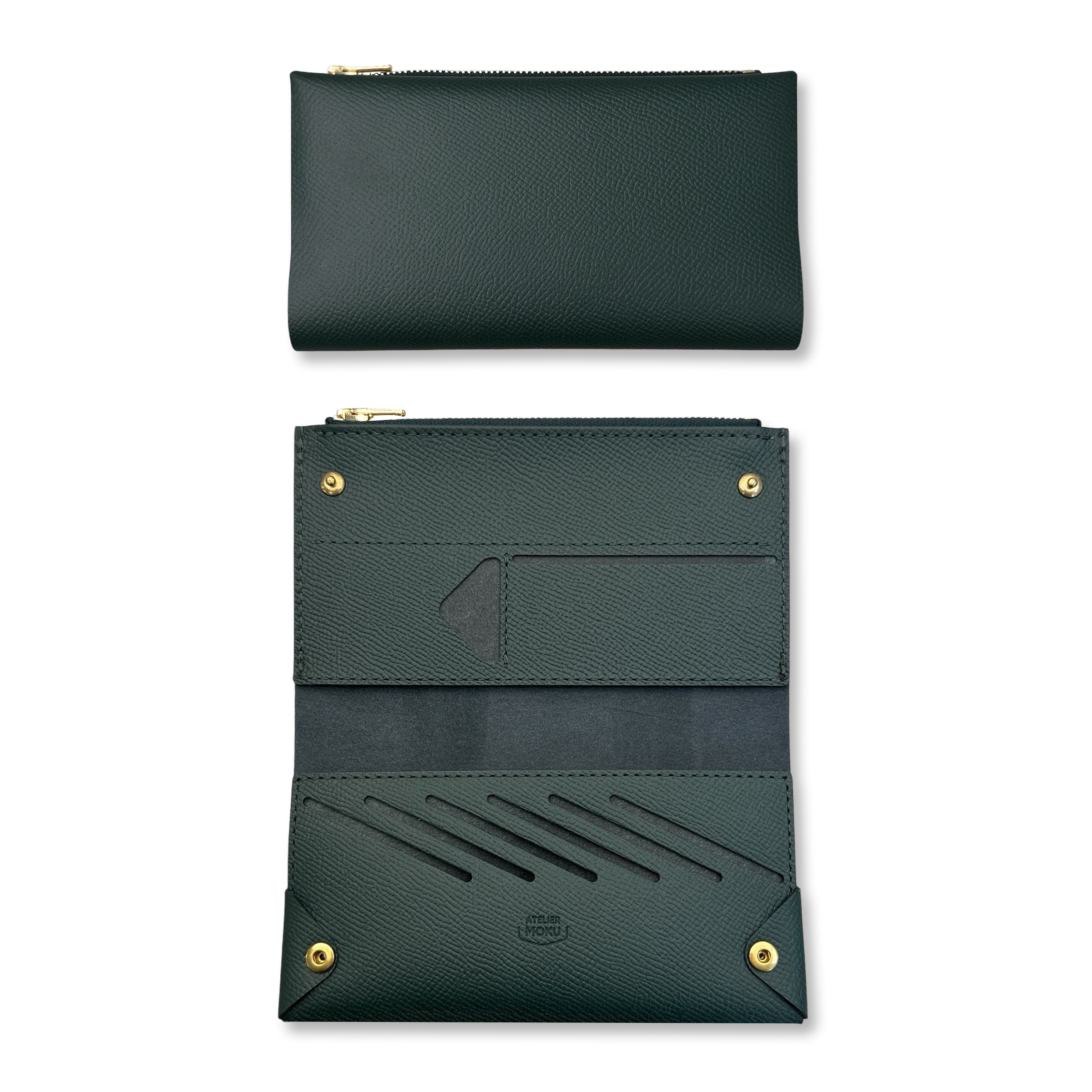 薄い財布 メンズ・レディース/小さく薄い長財布UNO ver.2 Buttero