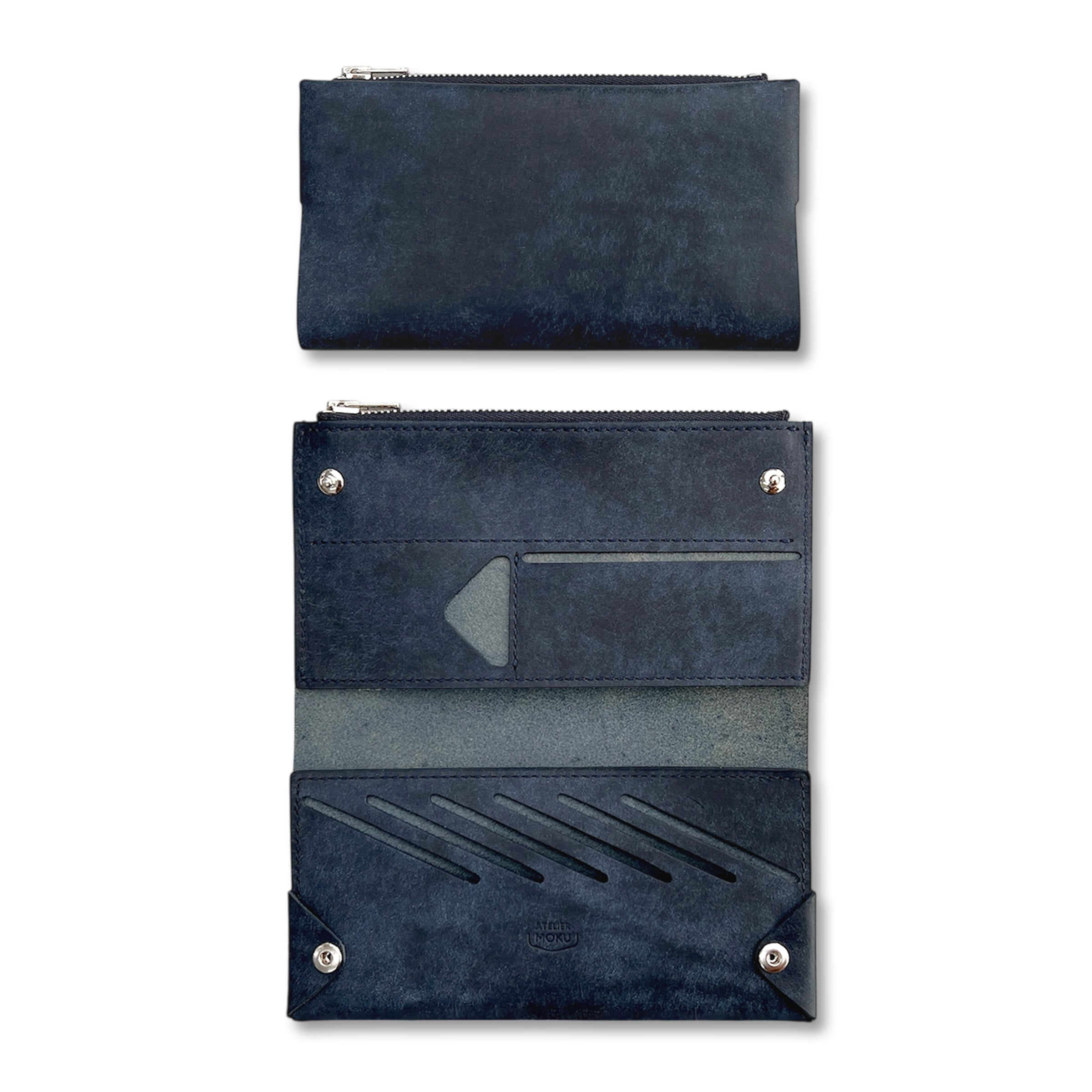 薄い財布 メンズ・レディース/小さく薄い長財布UNO ver.2 Pueblo