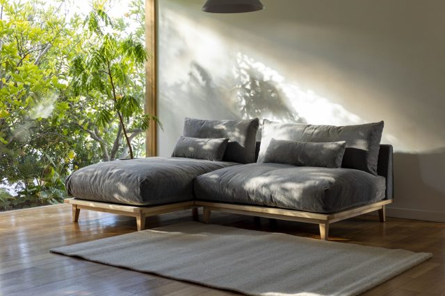 Fumi 幸せになるソファ ワイド+ロング セット 標準生地 | 杢美