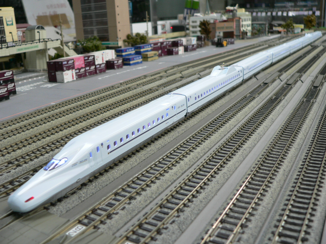 ジャンク品】 TOMIX 山陽•九州新幹線 N700系 8両セット 箱無し