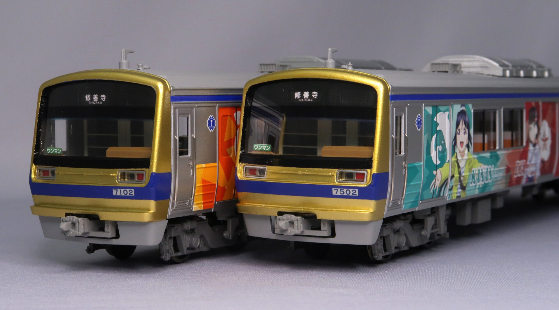 カツミ】(HO)伊豆箱根鉄道7000系（7502編成•ラブライブ！サンシャイン