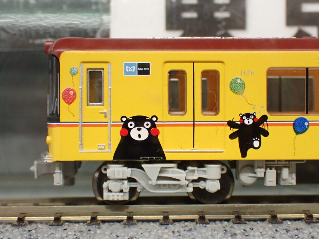 ポポンデッタ】東京メトロ 1000系 銀座線（くまモンラッピング電車