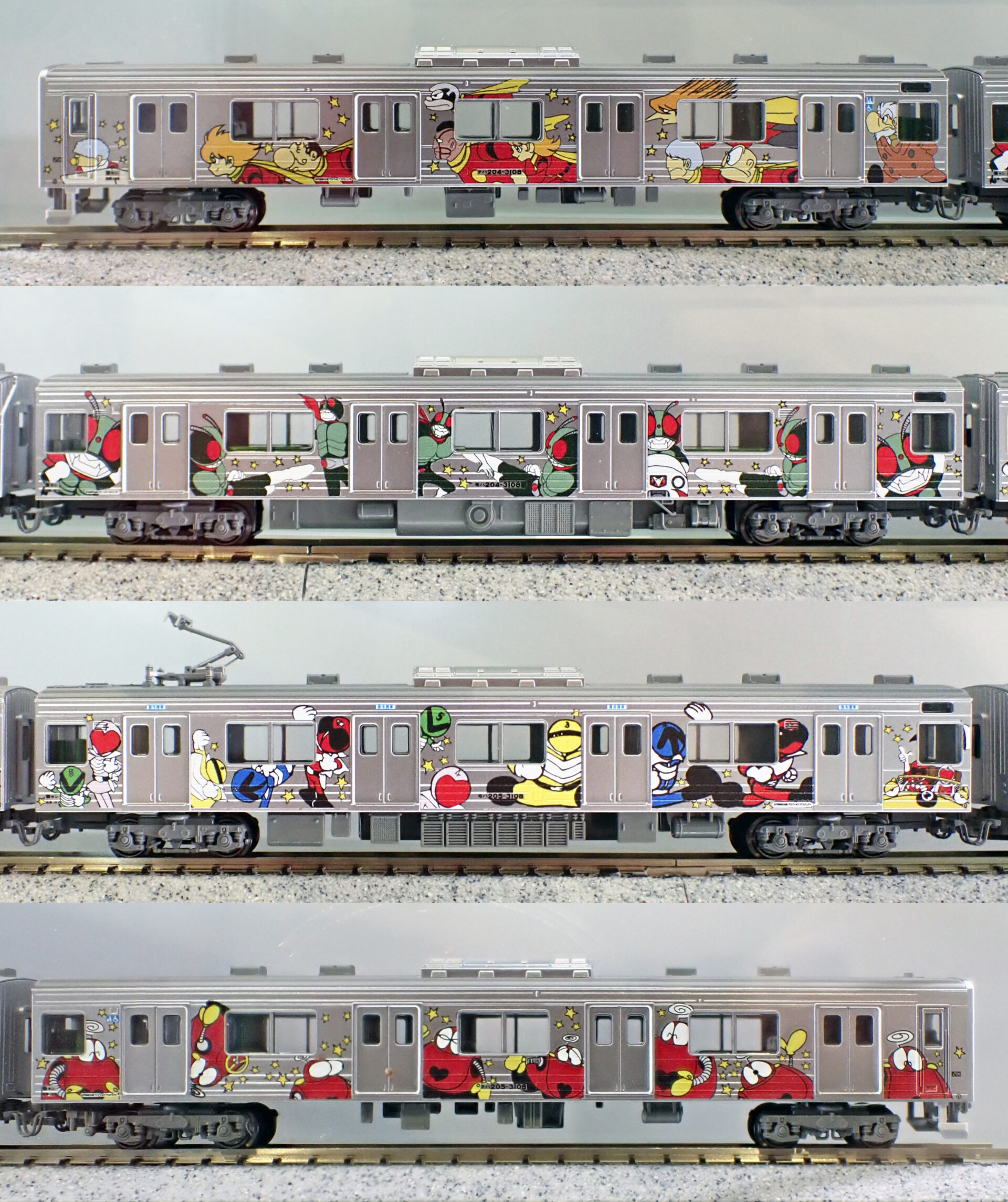 205系3100番台タイプ 仙石線 マンガッタンライナー Ⅰ 石ノ森章太郎