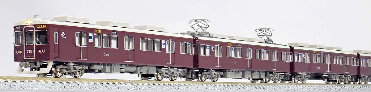 グリーンマックス】阪急電鉄7000系（7021編成・小窓無し）2021年5月