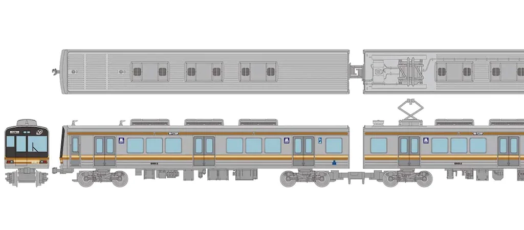鉄コレ】Osaka Metro 66系 堺筋線（未更新車•12編成）2022年9月発売