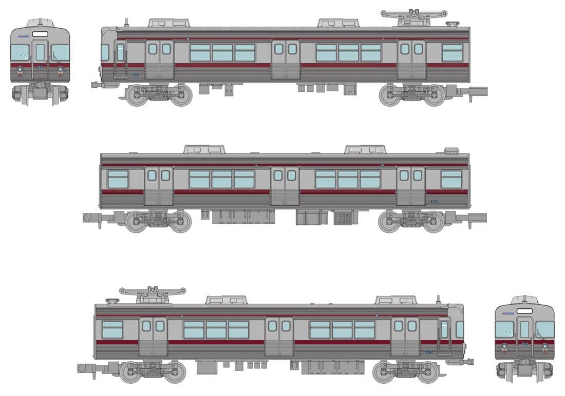鉄コレ】長野電鉄3600系（L2編成引退記念）2023年3月発売 | モケイテツ