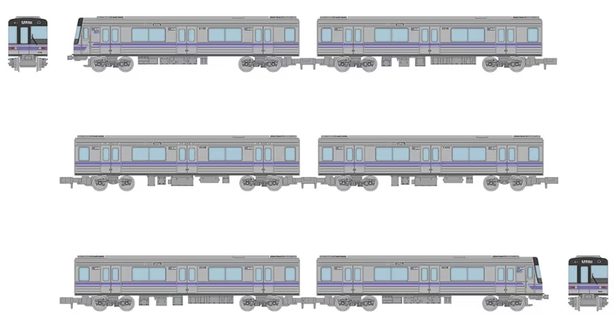 鉄コレ】名古屋市交通局 名城線 2000形（後期型）2024年4月発売