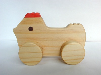 木のおもちゃ知育玩具、お祝い3点セットHE