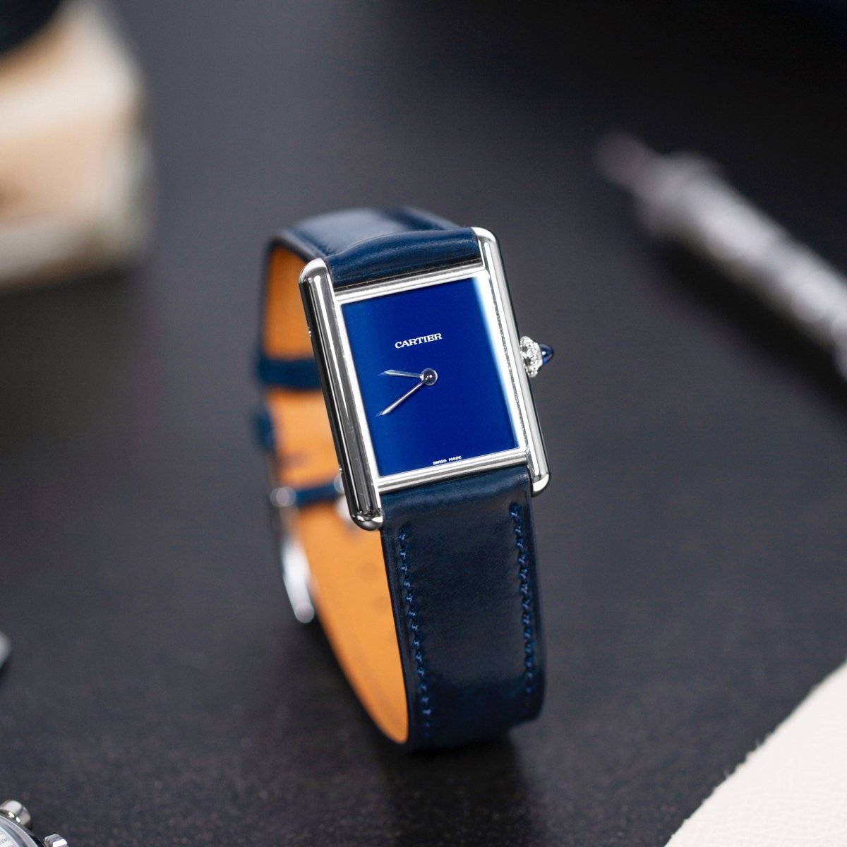 Navy Cordovan Watch Strap – Molequin