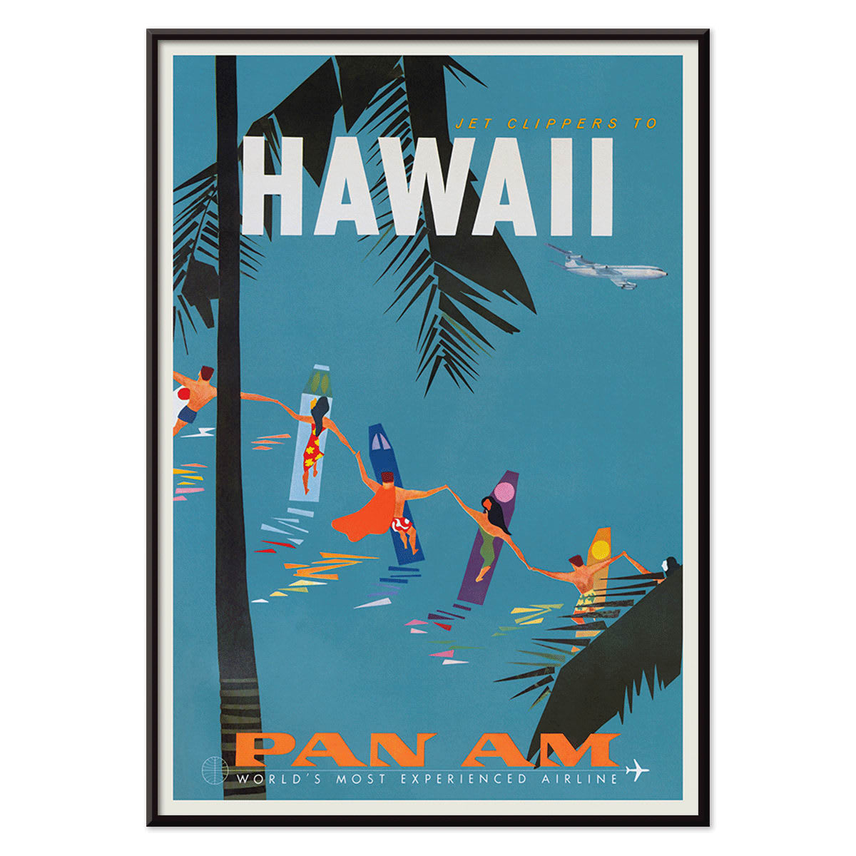 Poster | Jet Clipper to Hawaii Pan Am | MORYARTY