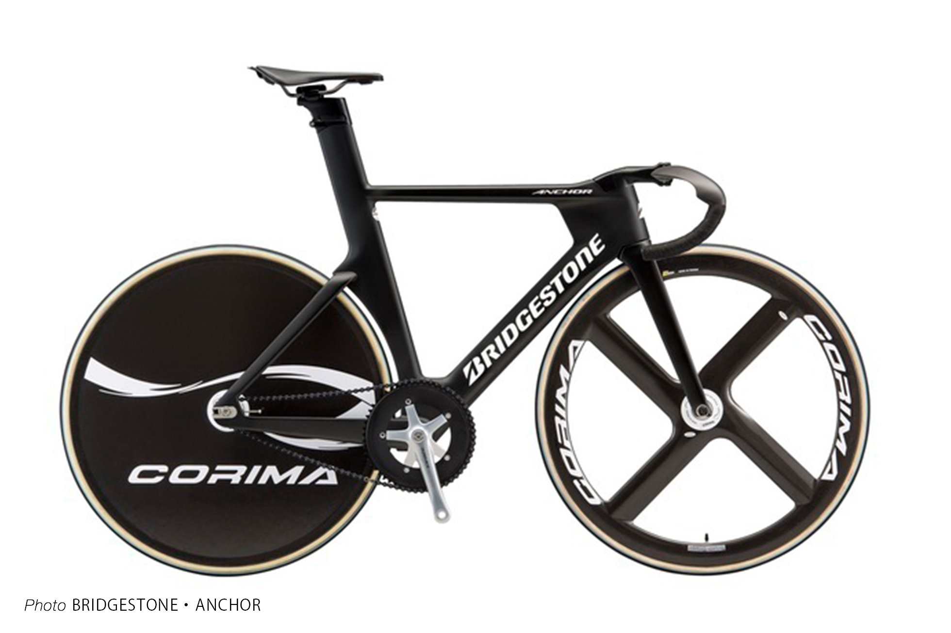 写真 : 1枚目/3枚）ブリヂストン アンカー トラックバイクフレーム