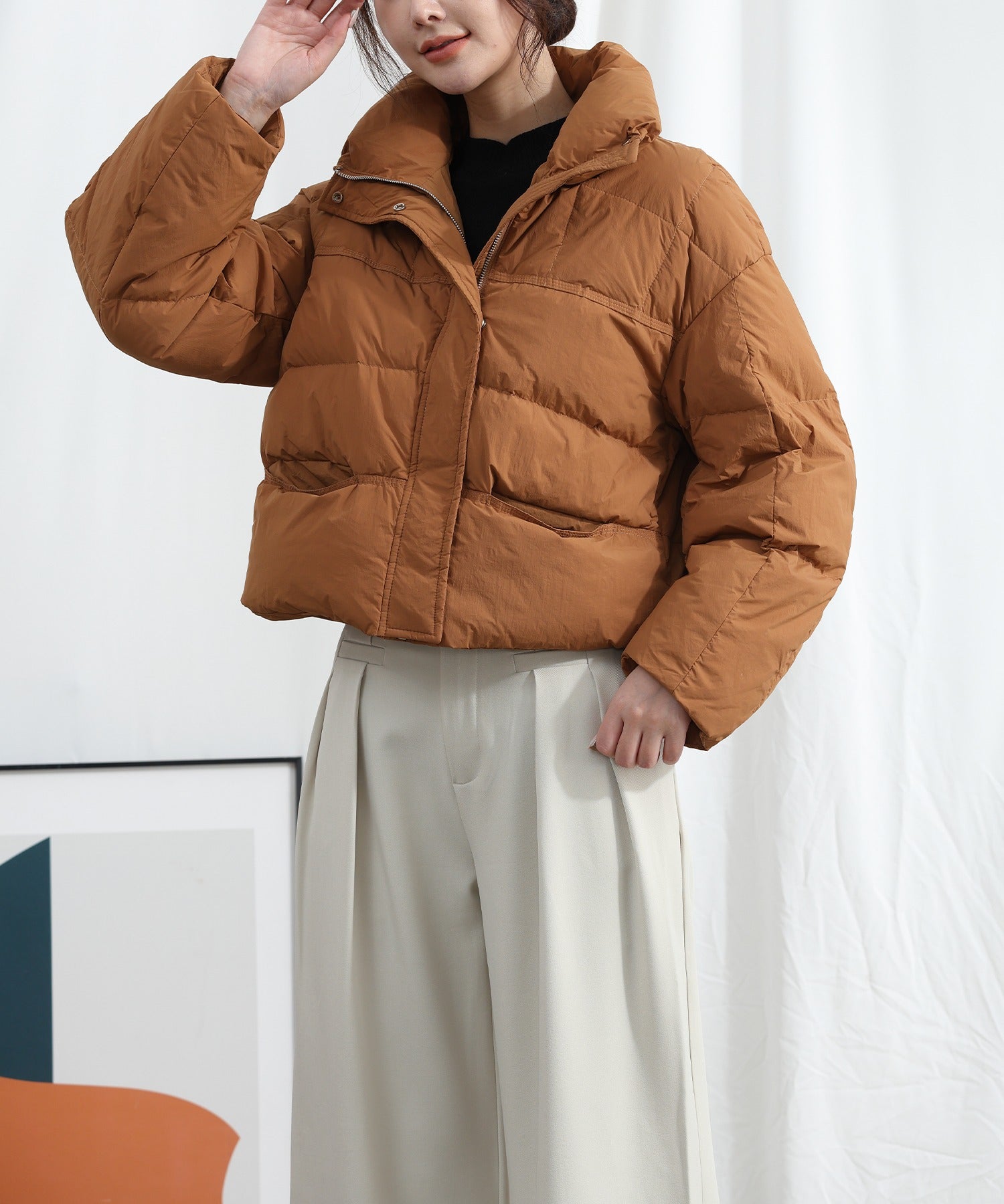 Banico】スタンドカラーダウンジャケット – 《公式》moremore（モアモア）