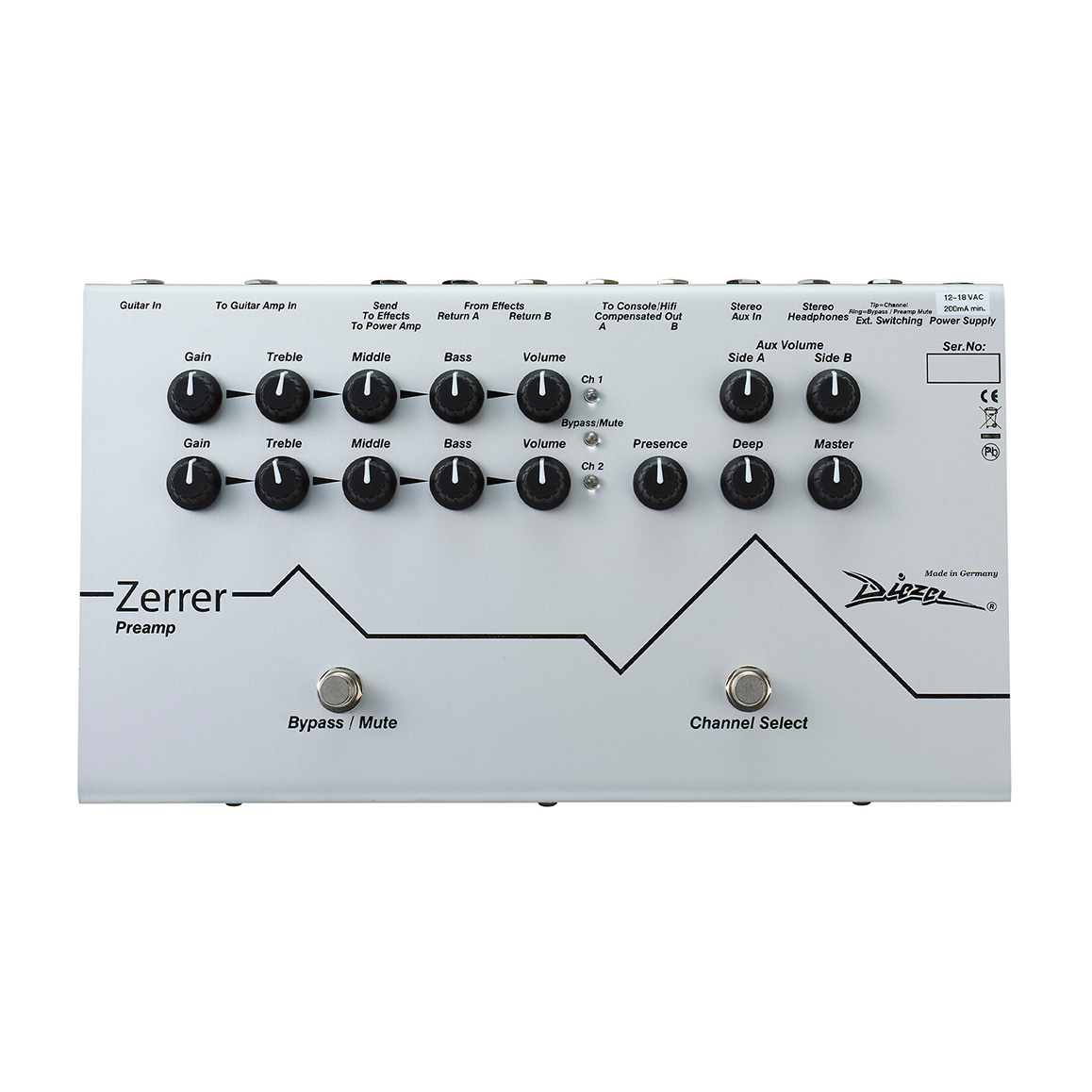 Diezel｜HERBERT PEDAL | モリダイラ楽器