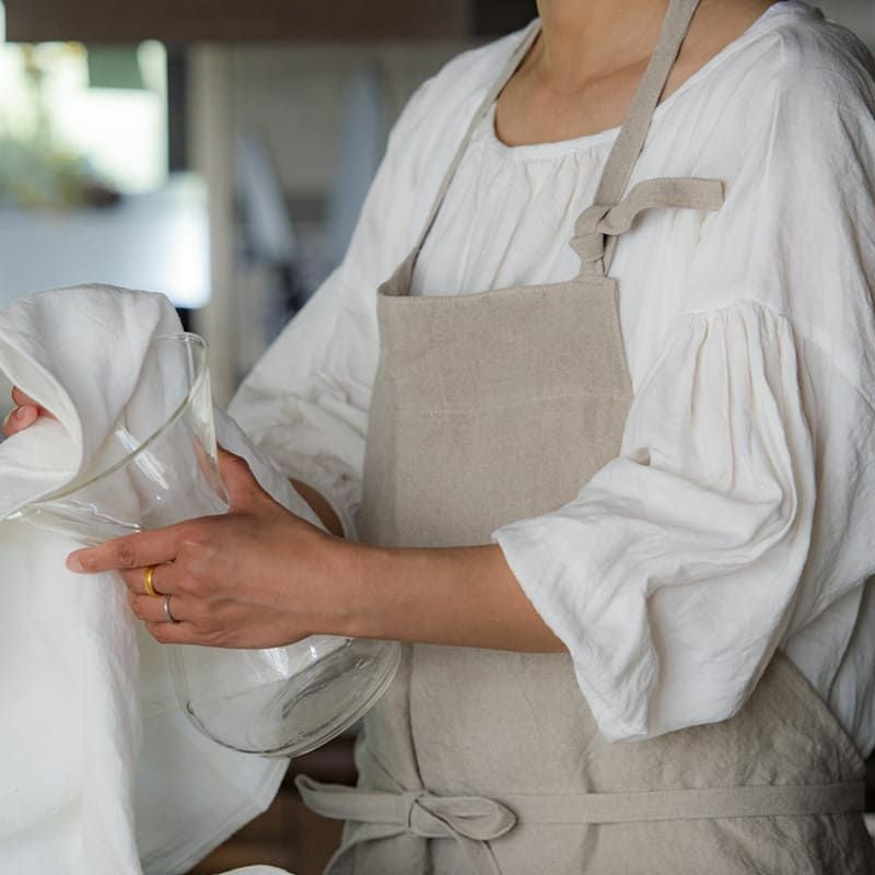 洗いこまれたベルギーリネン(25番手・40番手・50番手)-リネン生地の