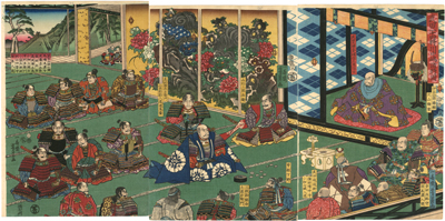 古美術もりみや【戦国武将の浮世絵・武者絵・武田・上杉・信長・秀吉