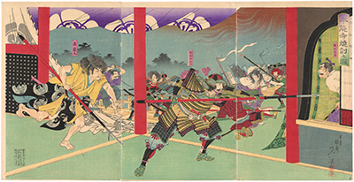 古美術もりみや【戦国武将の浮世絵・武者絵・武田・上杉・信長・秀吉