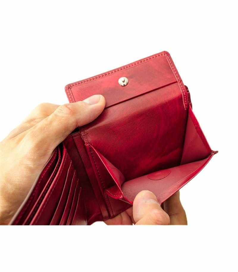 小銭入れ付き札入れ｜コードバン＆シラサギレザー |革製品CYPRIS